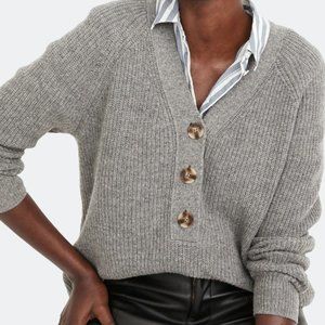 Madewell Ribbed Lyle Henley Sweater